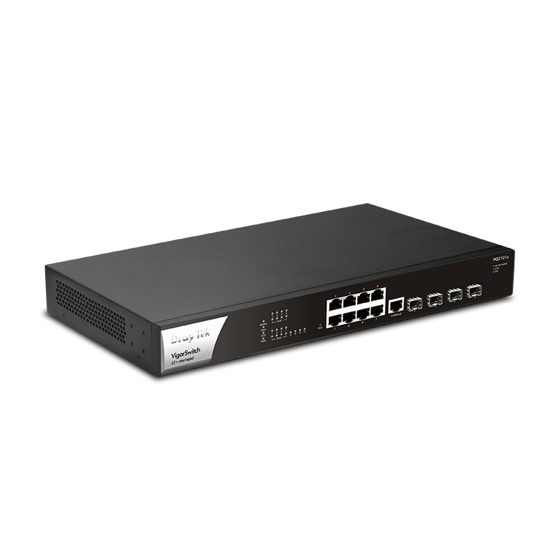 Commutateur 8*2,5GbE PoE / 4 SFP+ NiV 2+