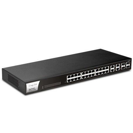 Commutateur 24*GbE / 4 SFP+ Smart Web VigorSwitch