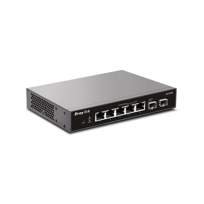 Commutateur 5*2,5G / 2 SFP+ 10 G Smart Lite