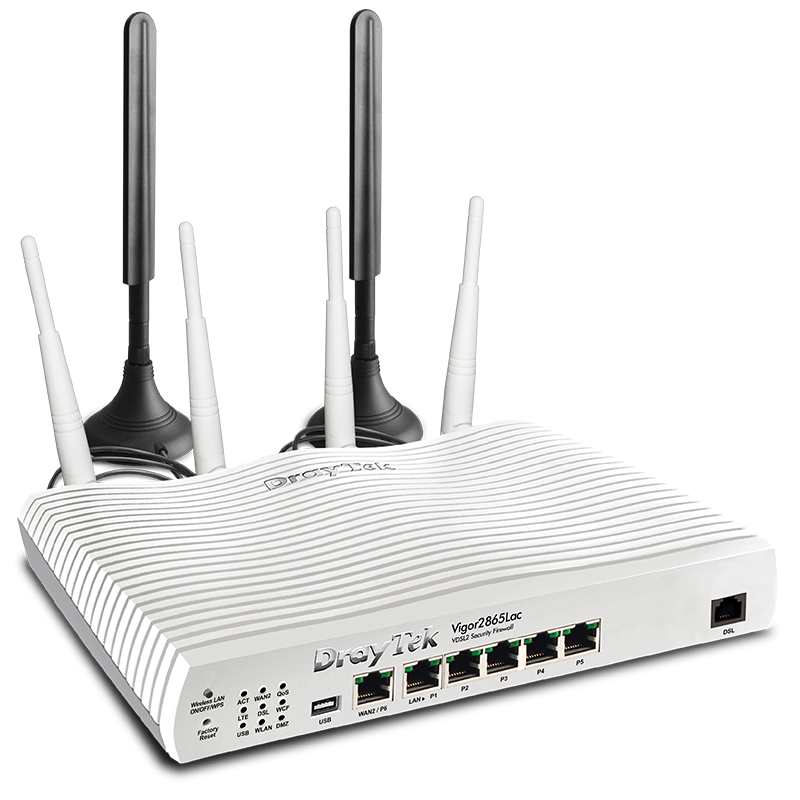 Routeur Multiwan cellulaire 4G/GbE